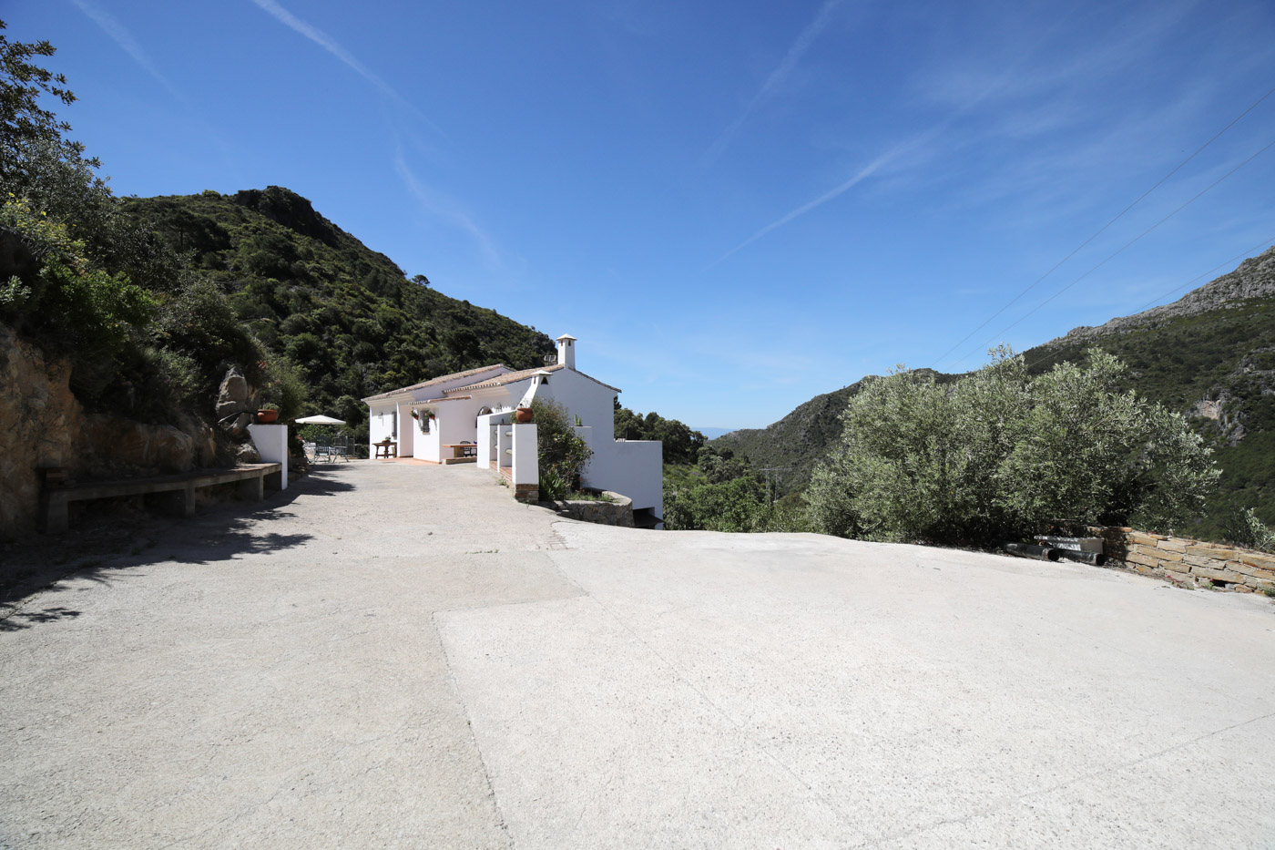 Parking next to your holiday home is practical